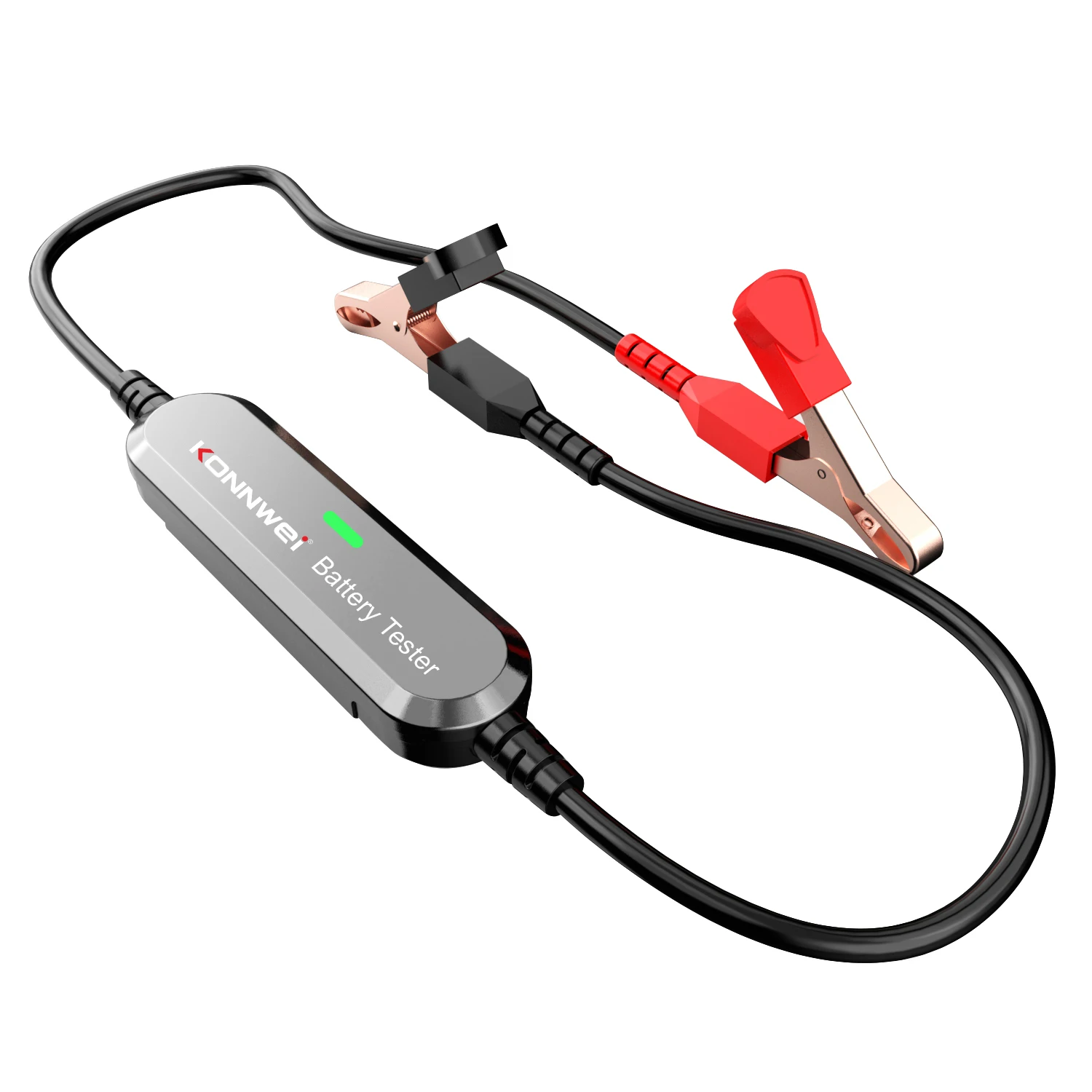 Bluetooth Battery Tester 6-16V, Digital Car Battery Analyzer with Mobile App,Cranking & CCA Test for Car Truck Motorcycle Boat