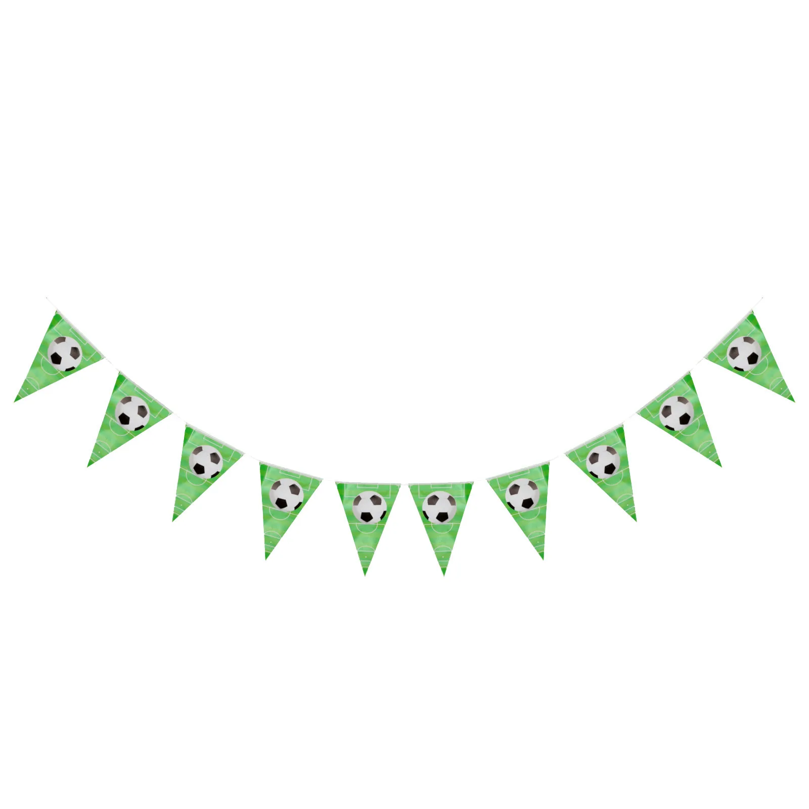 

Soccer Birthday Decorations Party Supplies Green Sporty Bunting Garland Set Soccer Theme Kids Party Decor Birthday Decor