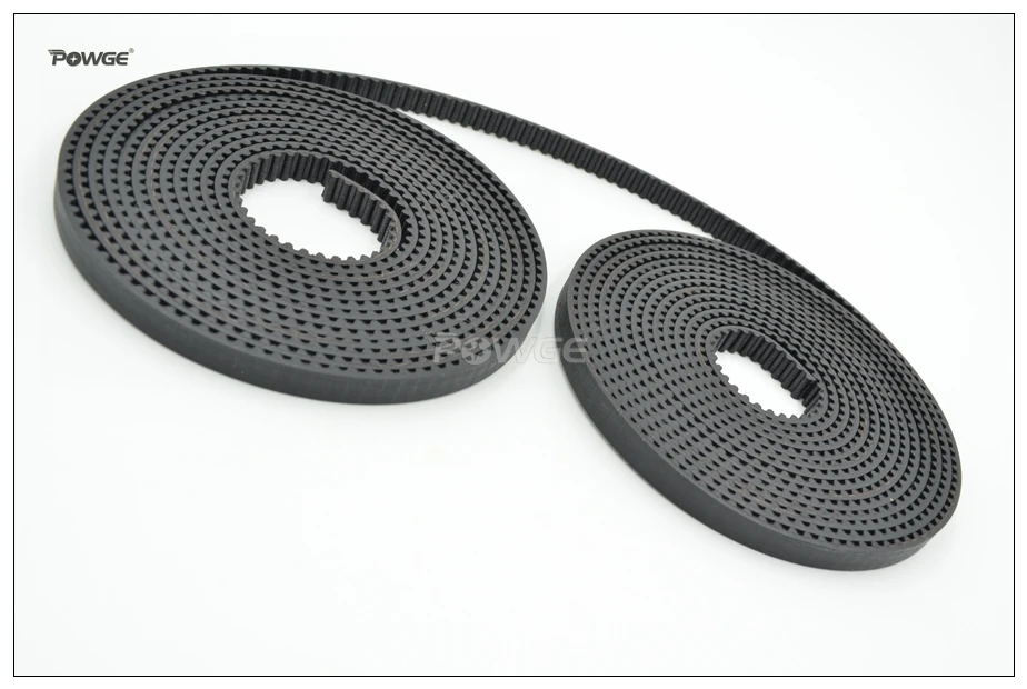 POWGE 5meters 3GT Timing Belt Width=6mm Fit 3GT Pulley 3GT-6 Rubber GT3 6 Open Timing Belt 3D Printer Accessory High Quanlity