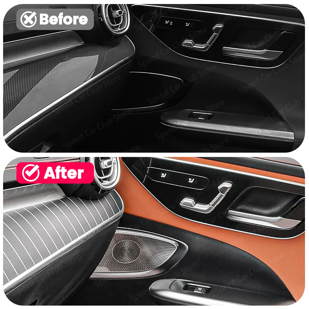 For Mercedes Benz New GLC X254 No Light Audio Speaker Door Panel Cover Loudspeaker Cover for Vehicle