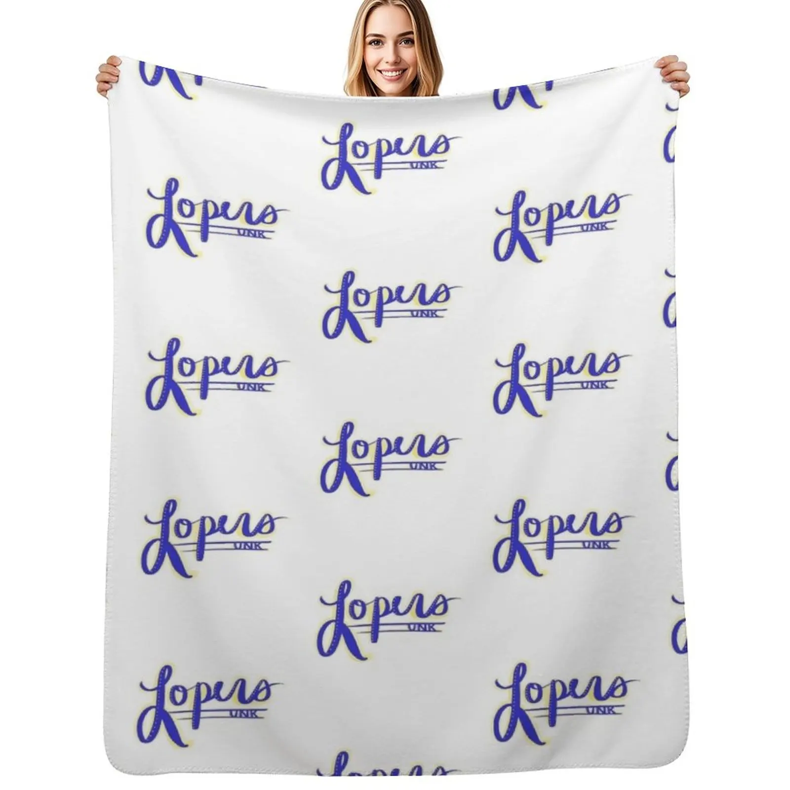 UNK Lopers Throw Blanket Decorative Sofas Luxury Thin heavy to sleep Cute Plaid Luxury St Blankets