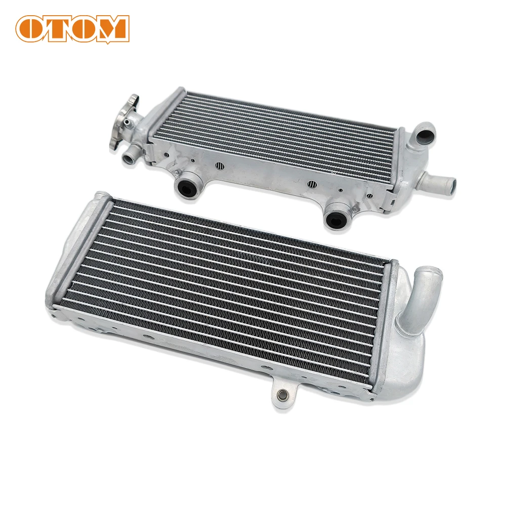 Aluminiowe chłodnice motocyklowe z zbiornikiem płynu chłodniczego do KTM SX XC EXC HUSQVARNA TC TE 125 150 250 200 300, lata 2007-2016 — 2