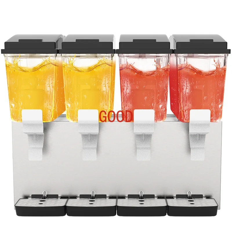 

Машина для приготовления напитков, четырехцилиндровый многофункциональный коммерческий аппарат для приготовления сока, спрей, изготовитель холодных напитков