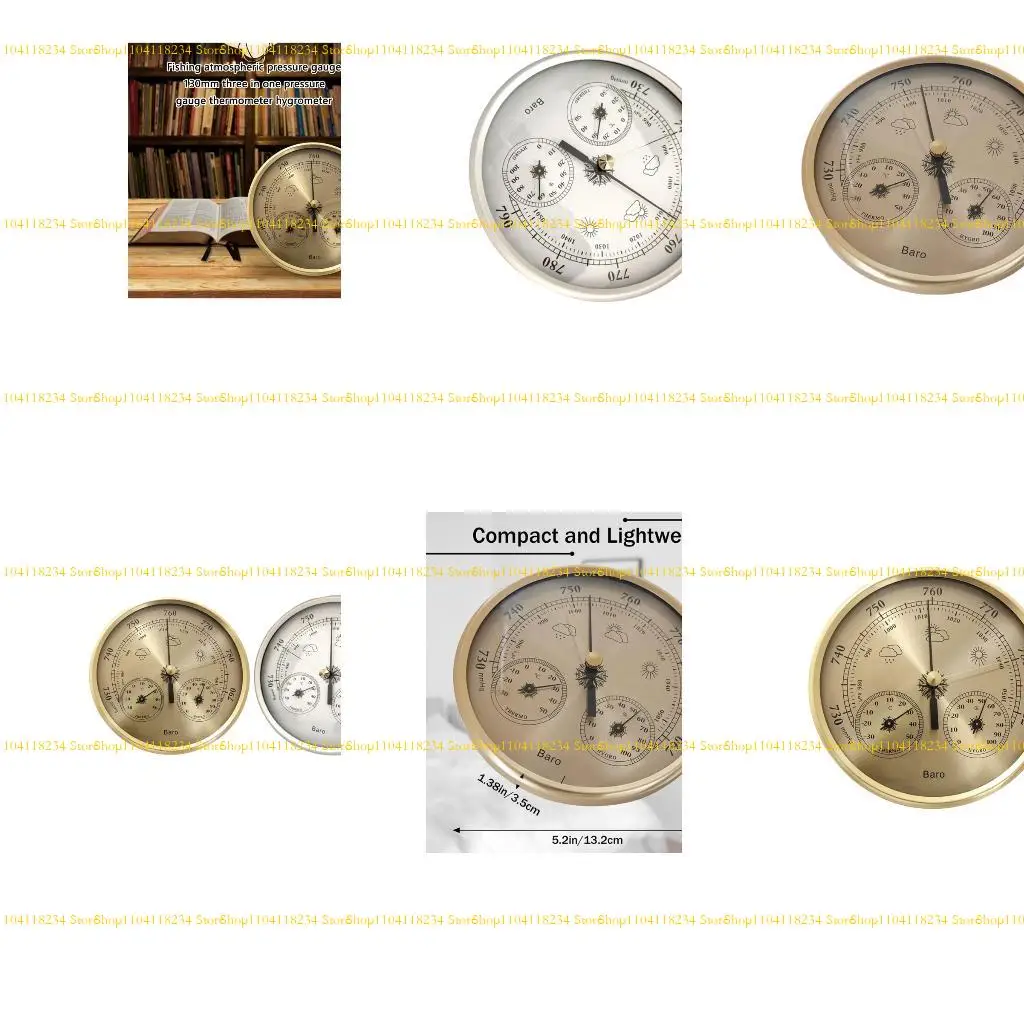 

P9FB Barometer Thermometers Hygrometer диаметром 130 мм.