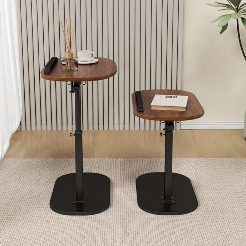 Movable Home Living Room Side Table Simplicity Coffee Table C Shaped Side Table Living Room Modern Light Luxury Style Liftable