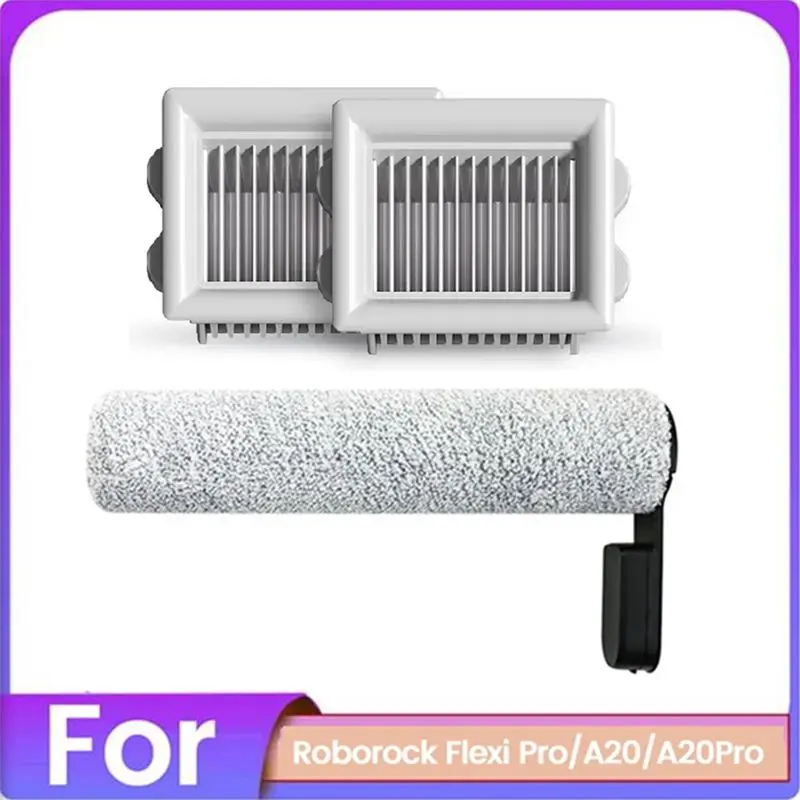 

-[33A Tvdae] Комплект из 3 щеток и фильтров для Roborock Flexi Pro A20 A20pro, аксессуары для поломоечных машин, запасные части
