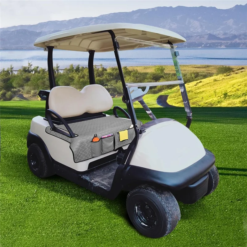 AZ-Golf Cart Seat يغطي العالمي عربة جولف مقعد منشفة بطانية ل EZGO، ياماها، نادي السيارات والمزيد 2 عربات Persongolf