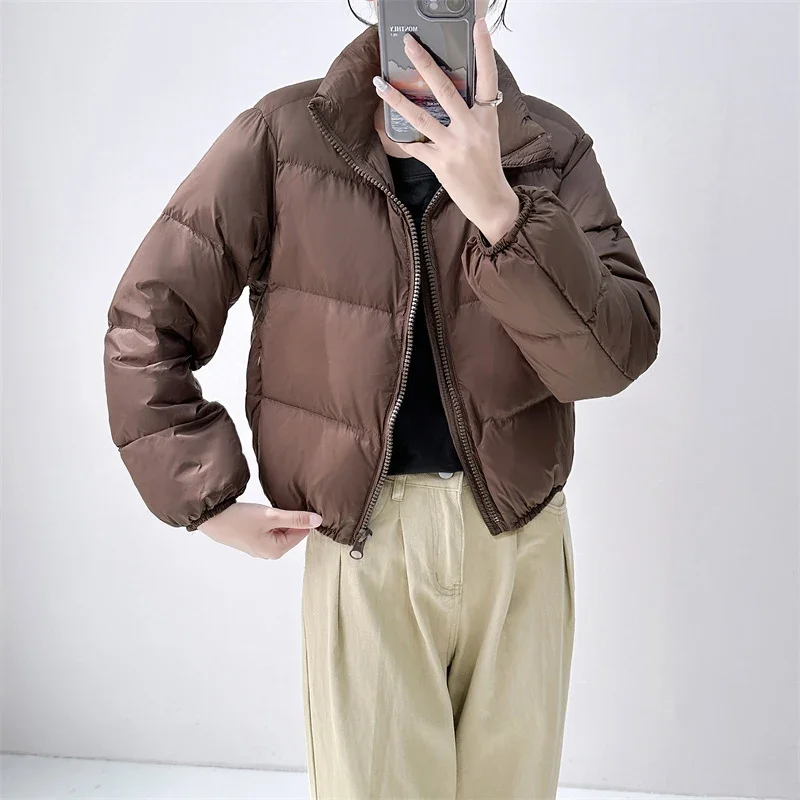 

TFETTERS Korean Short Cotton Padded Jacket Women's 2024 New Fashion Joker Woman Parkas Thickened Loose Winter Clothes Women