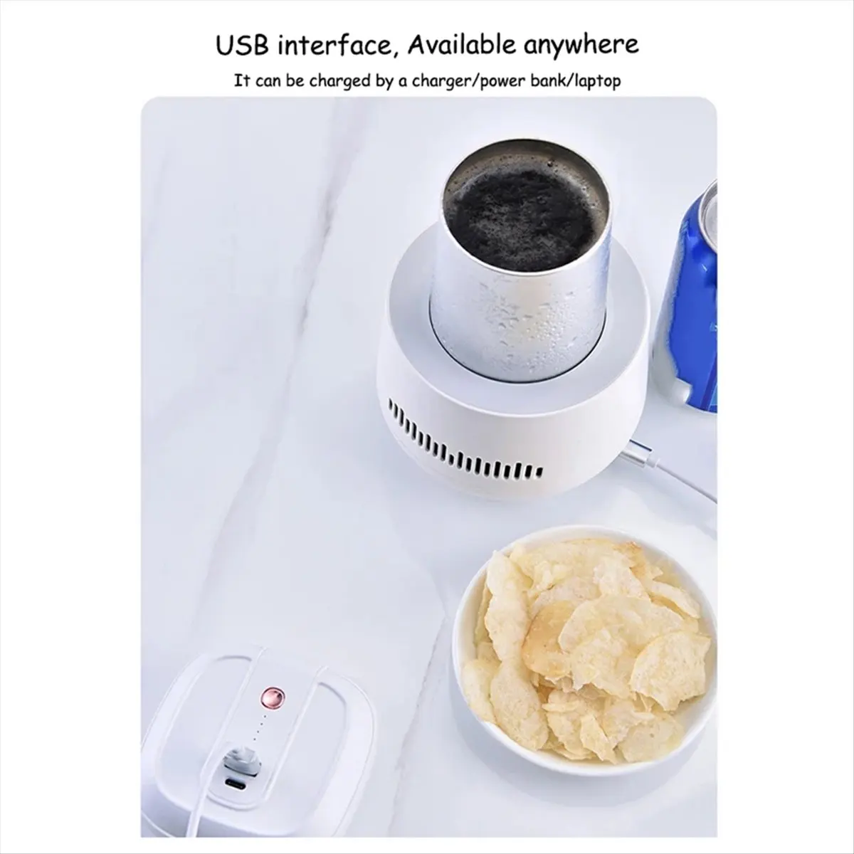 Goodprice Car Mounted Mini Refrigerator Portable Automobile Home Dual-Purpose Refrigeration Small Refrigeration Cup 12V 24V
