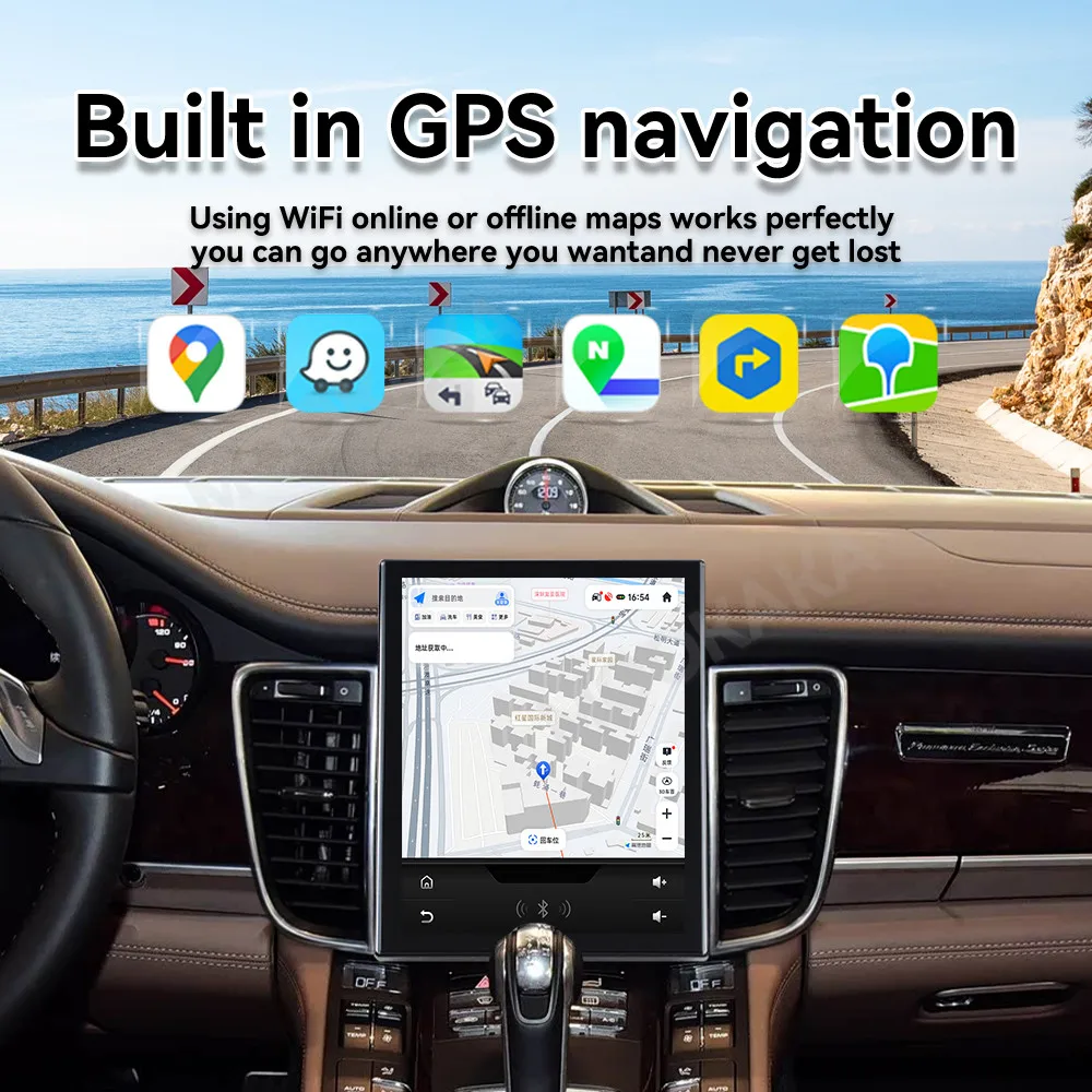 10.4 Inch Android Car Multimedia Player For Porsche Panamera 2010~2016 Qualcomm Car Radio Stereo GPS CarPlay Auto Head Unit