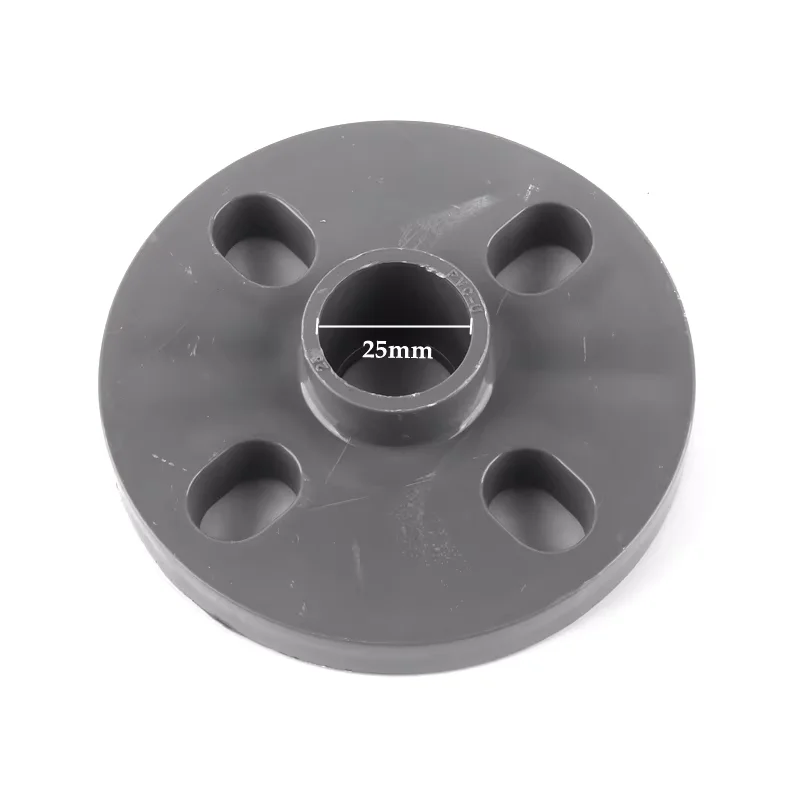 1-10PCS 20 ~ 200mm PVC Flange Conector Tubo De Água De Plástico Igual Articulações Rápidas Jardim Irrigação Acessórios de Irrigação