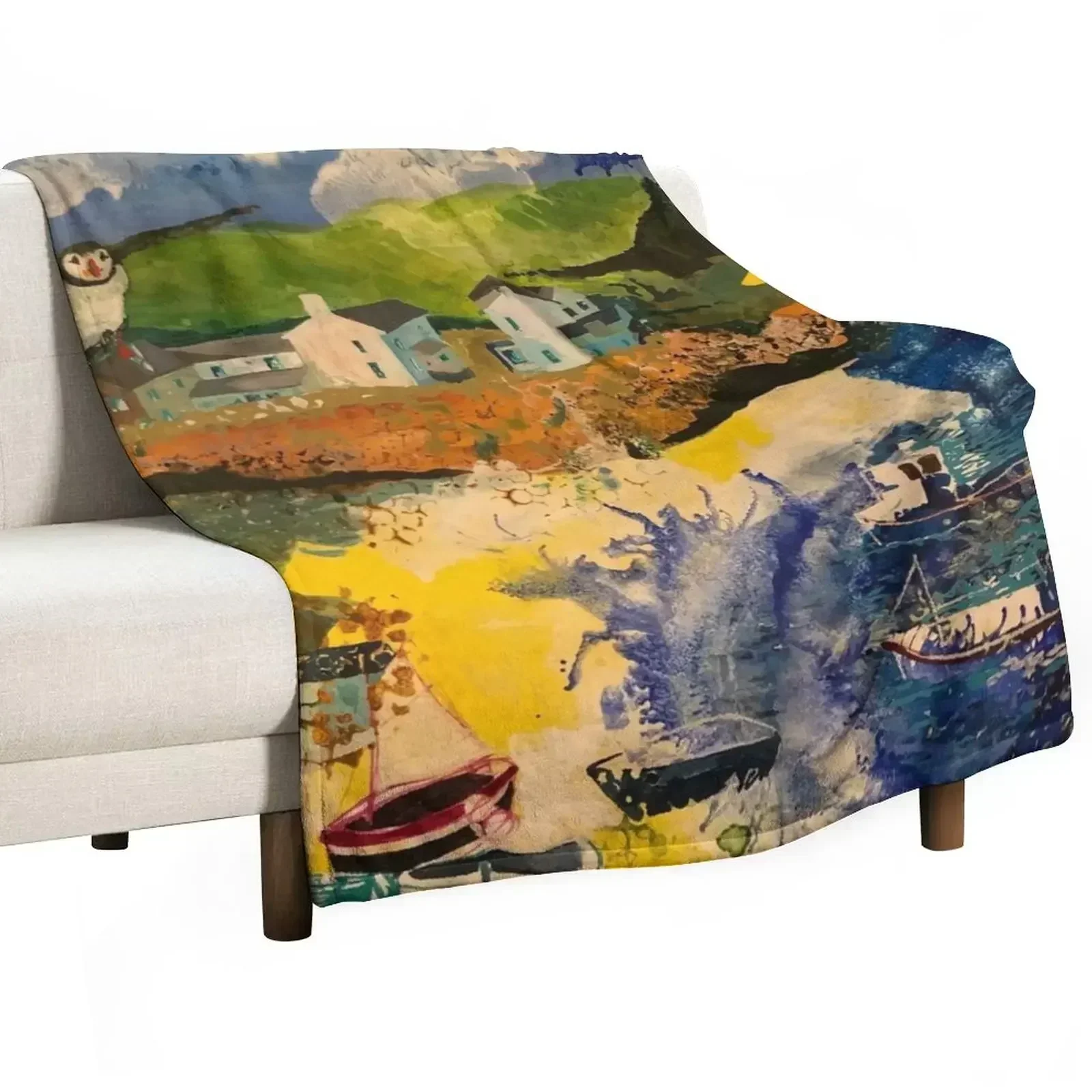 Cornwall Throw Blanket Flannels wednesday Summer Beddings for sofa Softest Custom Blankets