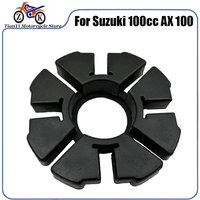 AX100 Motorcycle Rear Wheel Hub Rubber Buffer Block For Suzuki 100cc AX 100 Rubber Spare Parts Replacement Black / Yellow