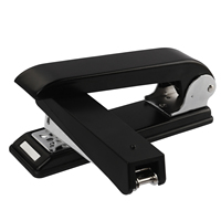 Eagle Swing-Arm Swivel Stapler, 12 Sheet Capacity, Specialized for Booklet Stapling, Black