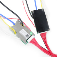 13S 48V Lithium Battery BMS Continuous Current 40A With Temperature Protection ON/OFF Switch And Balance Function