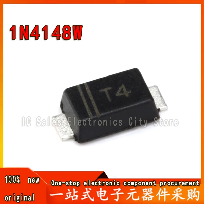 100pcs-500pcs 1206 1N4148W T4 1N4148 IN4148 SOD-123