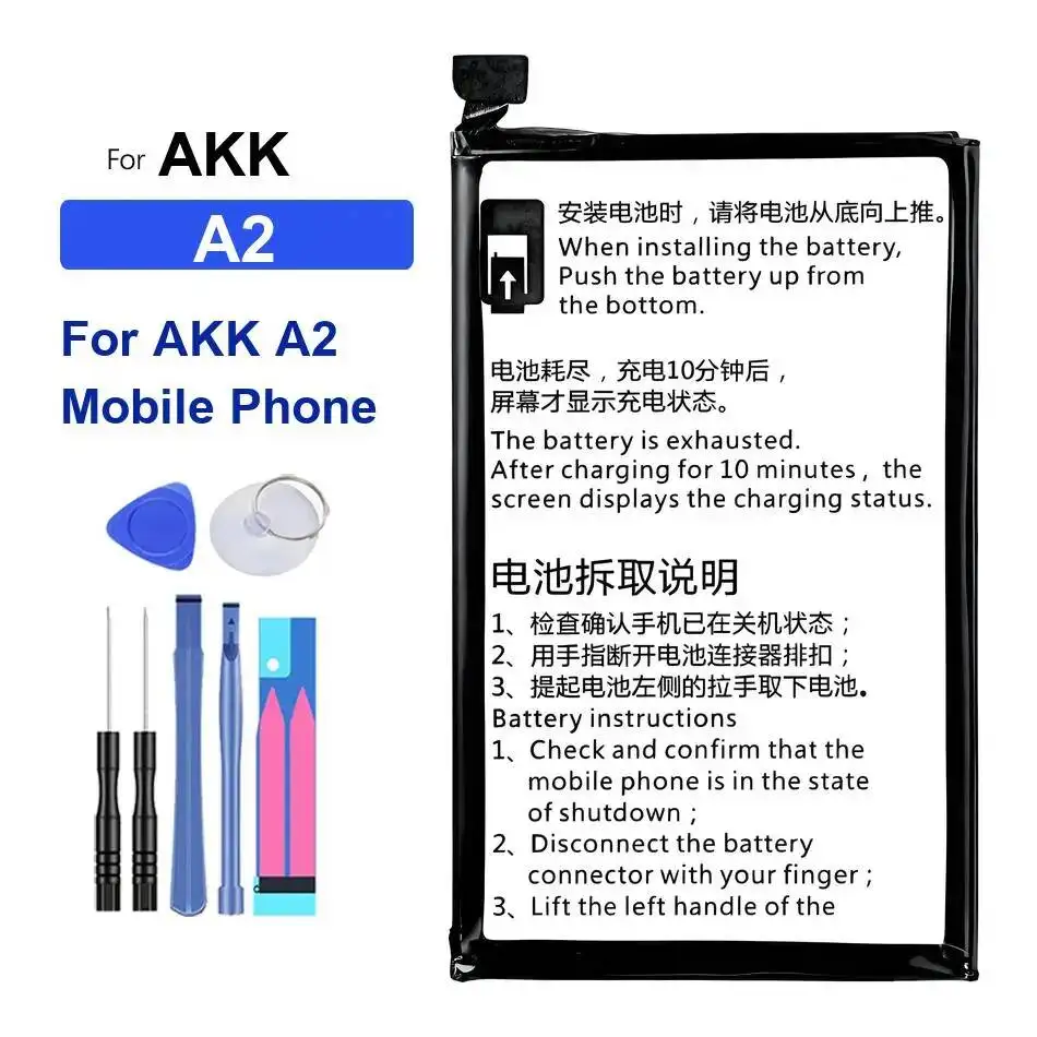 

2000Mah For Akk A2 Mobile Phone High-Capacity Battery