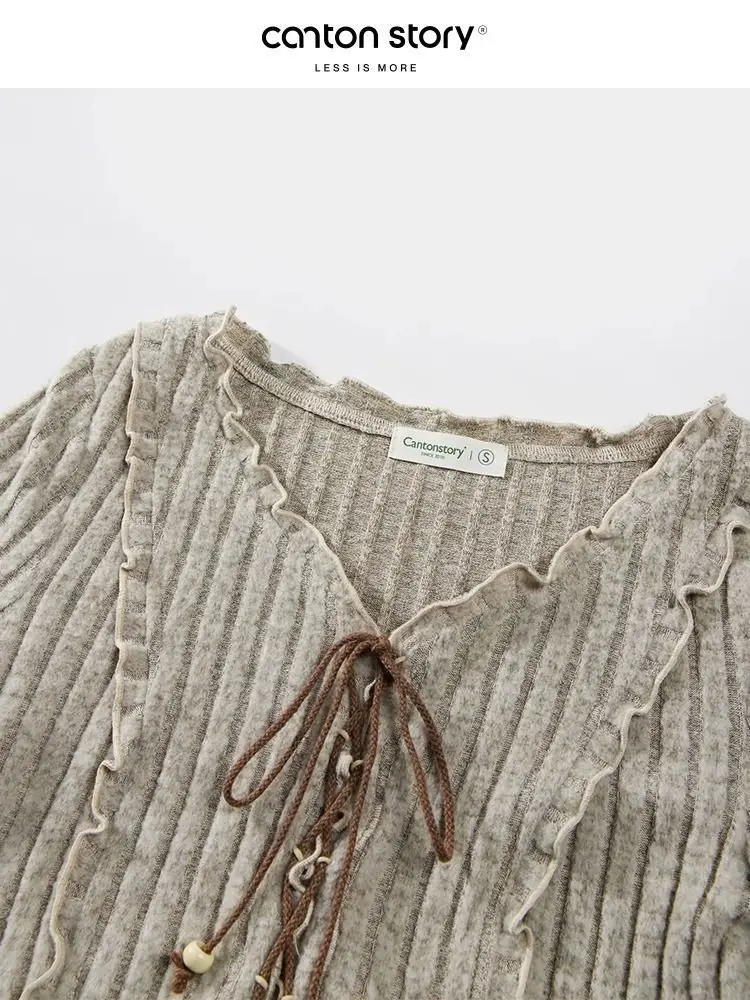 

Sweaters Jumpers Womens Korean Popular Clothes Women Acrylic Fair Isle Drop-Shoulder College Classroom Preppy Student Sportswear