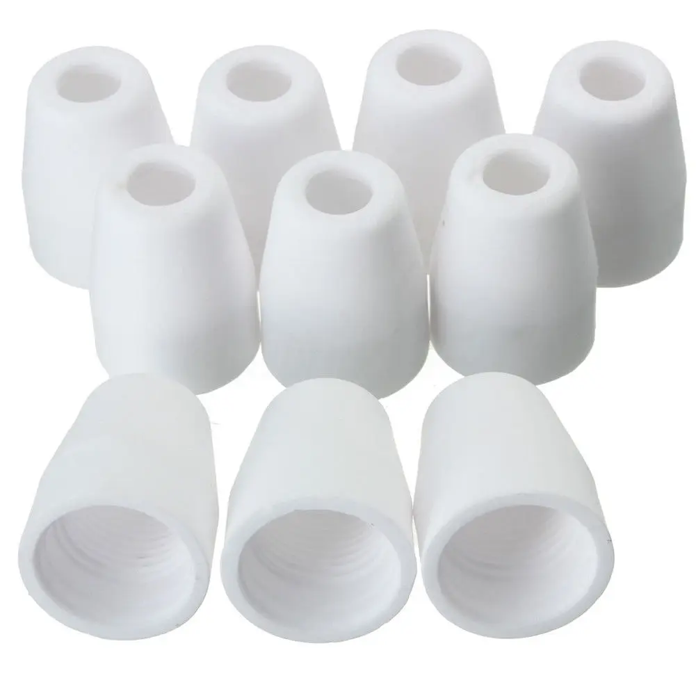 40 sztuk materiały eksploatacyjne do przecinarki plazmowej końcówki przedłużające do palnika PT-31 LG-40 CUT-40 50 akcesoria do narzędzi lutowniczych w magazynie hurtowo