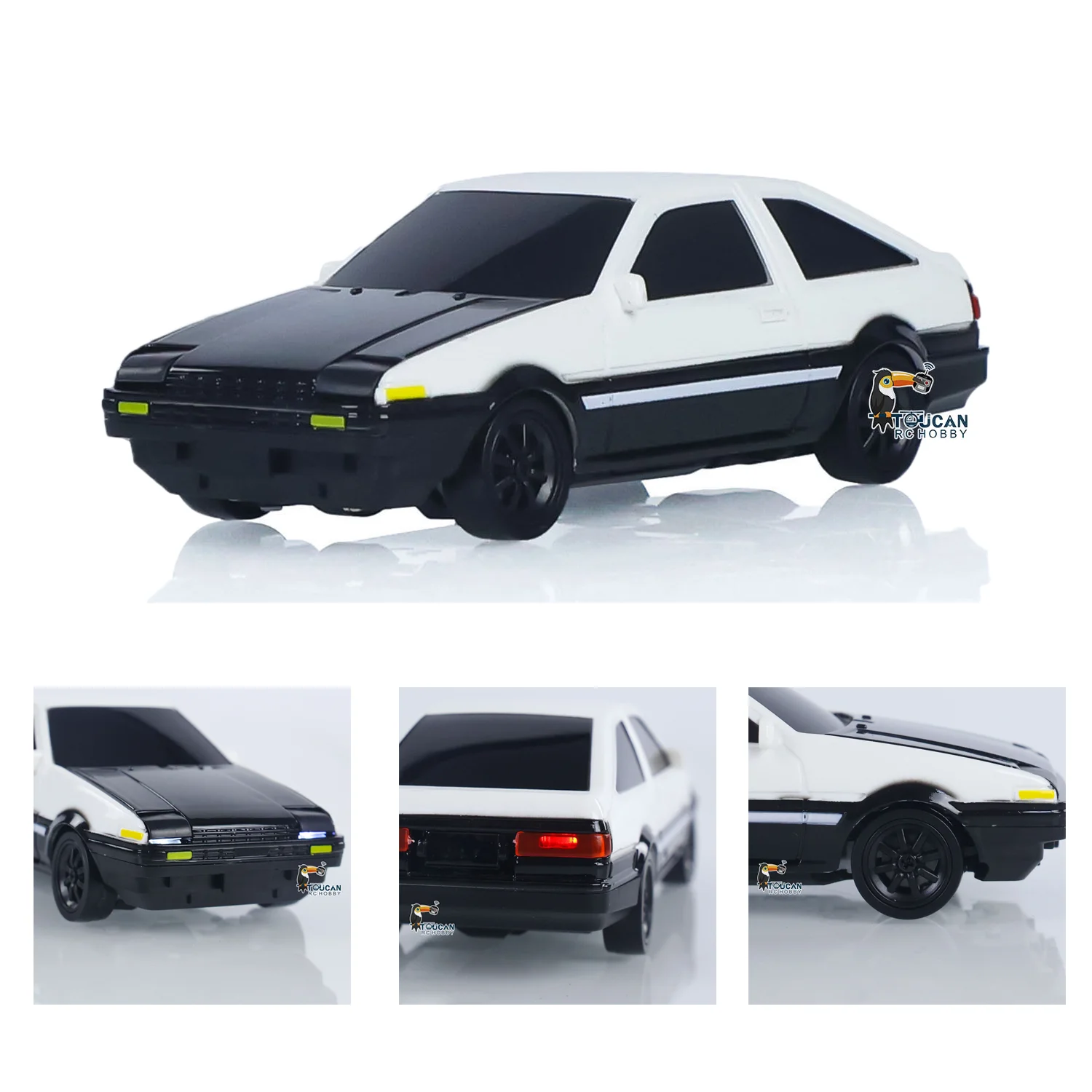 Geschenke Outdoor 1/43 RC Drift Auto Mini RC Rennwagen 2,4G Ferngesteuertes 4WD Hochgeschwindigkeits-Motormodell – Detail 17
