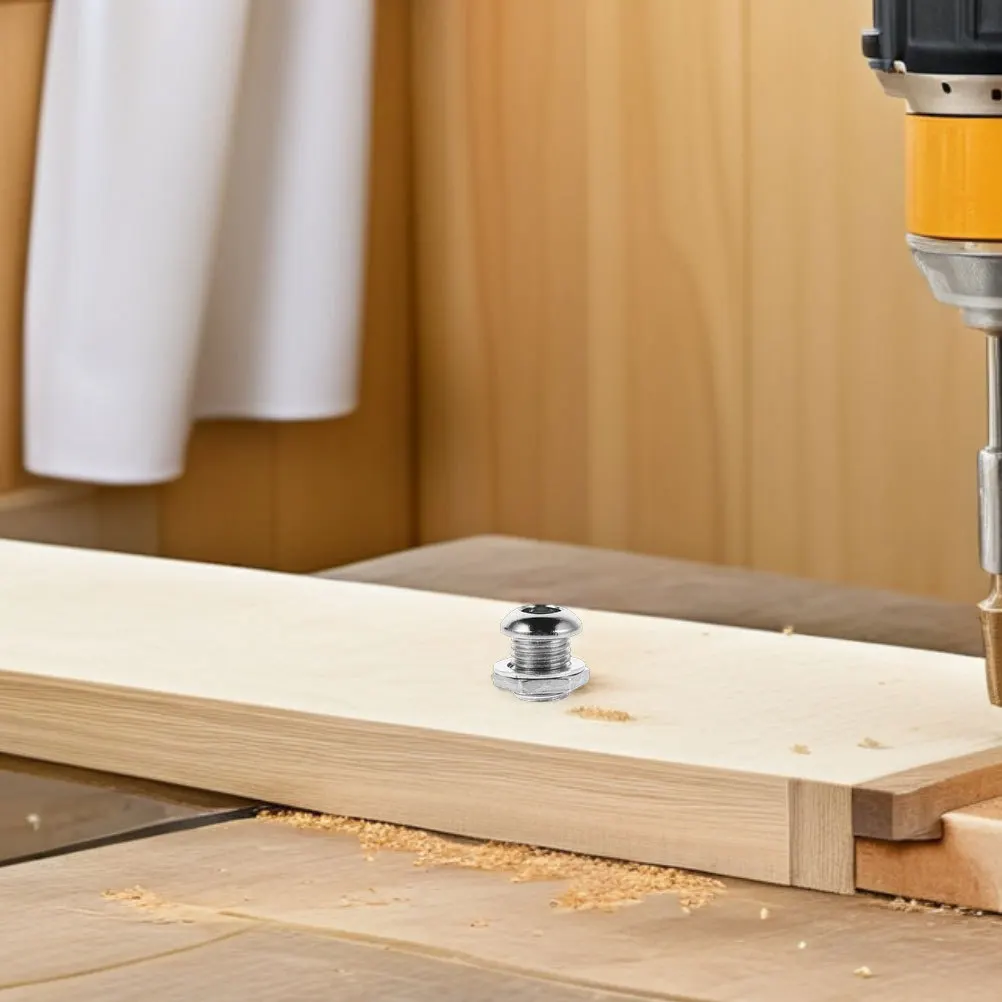 

8Pcs Snare Drum Vent Hole Screws Sturdy Metal Drum Kit Replacement Percussion Vent Hardware Accessories Percussion Accessories