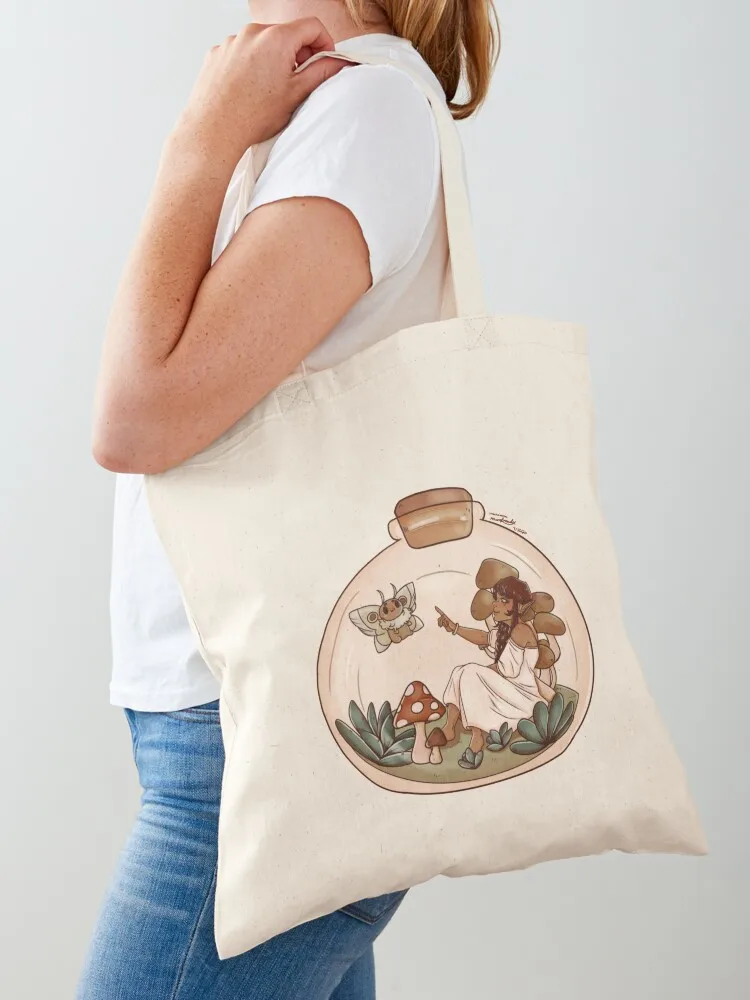 Fantasy Bottle Tote Bag Customizable tote Big women women men's