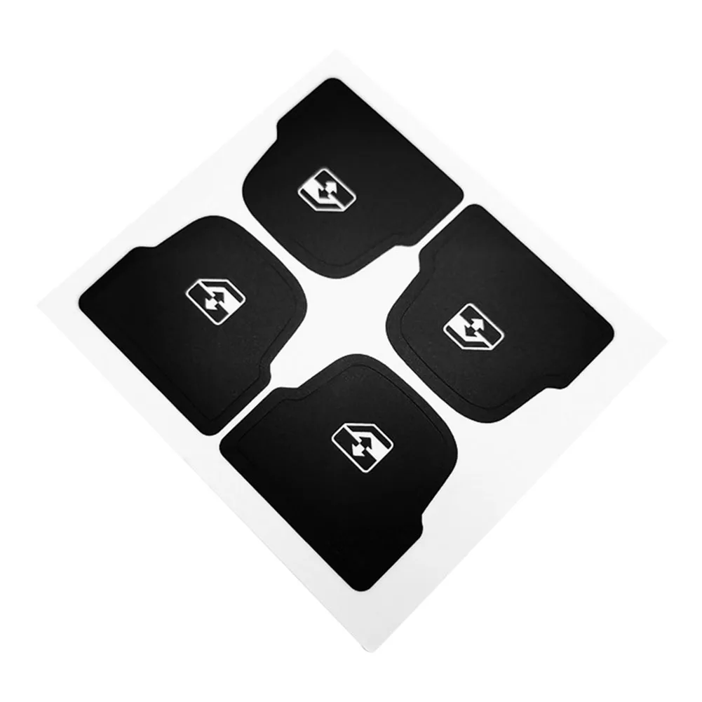 For Car Interior Button Repair Decal Switch Overlay Reduced Light Penetration Precise Cut Edges Edge-to-edge Coverage