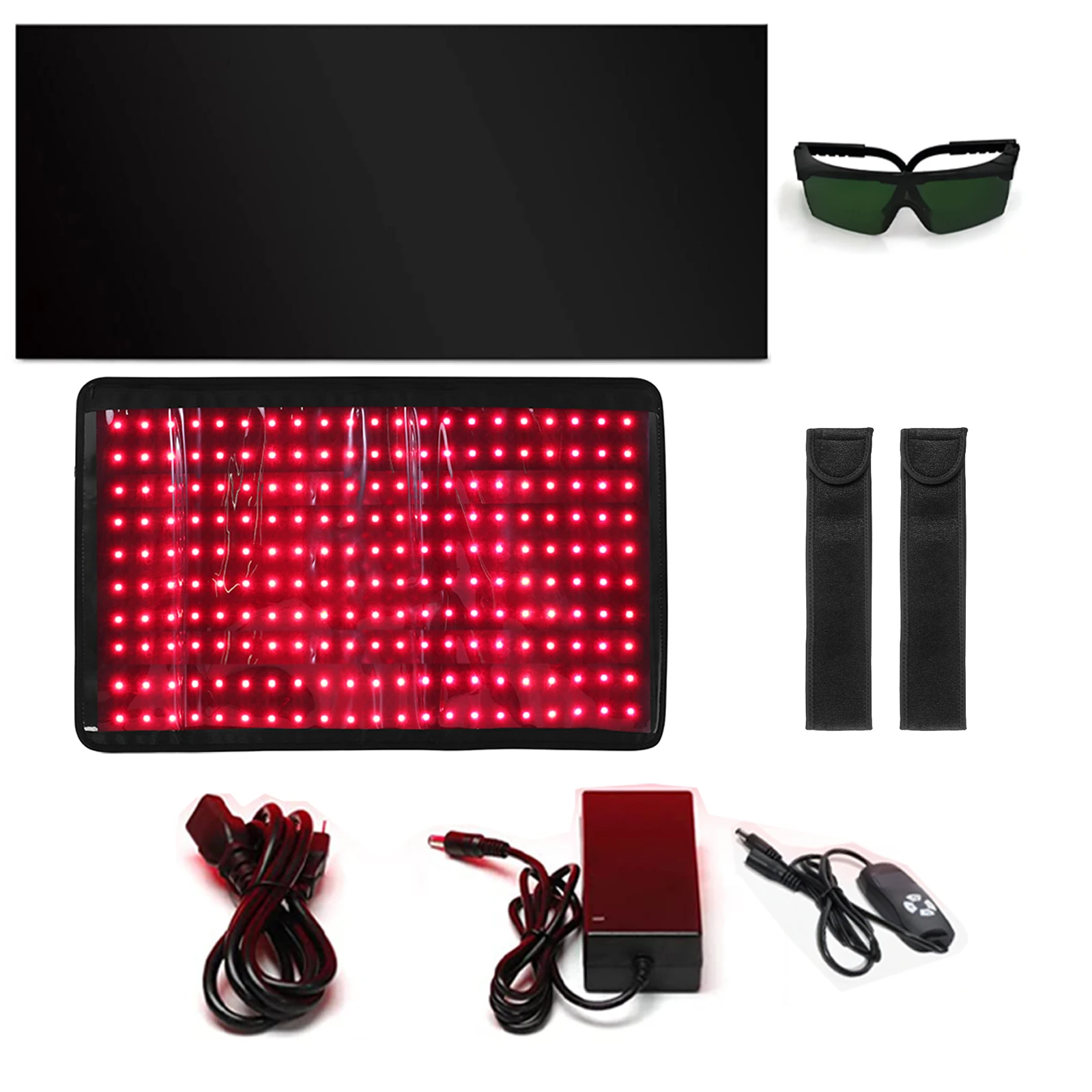 210pcs LEDs 660NM&850NM Red Light Therapy Belt Near Infrared Therapy Wrap  Heat Pad for Full Body Pain Relief Skin Rejuven