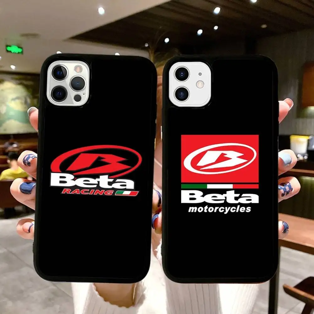 B-Beta Racing Phone Case For IPhone 17 16 15 14 13 Plus 12 11 Pro Max PC+TPU Cases Back Cover
