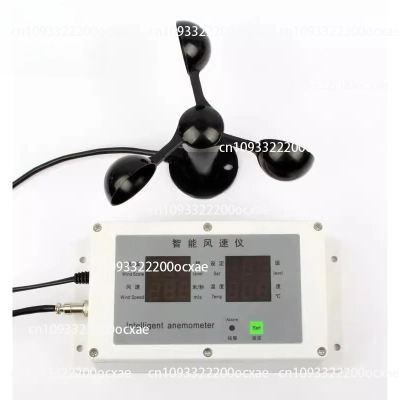 

Special anemometer for tower cranes, wind speed meter, construction site meteorological wind force grade,plastic, aluminum alloy