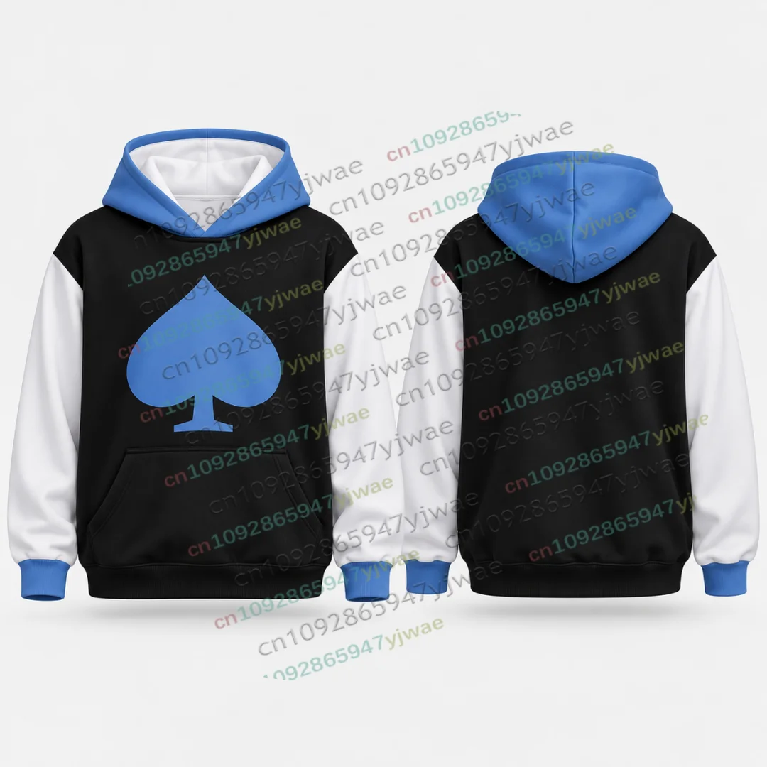 Game Deltarune Kris Cosplay Hoodie Unisex Streetwear Winter Langarm Casual Kapuzenpullover 3D-Druck Pullover Herren Damen Top – Detail 9