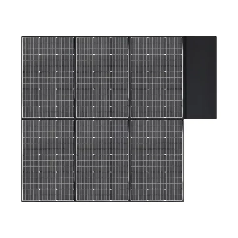 600W Foldable Solar Panel with MC-4 Connectors High Efficiency 22% Solar Cells Charger for Solar Power Station
