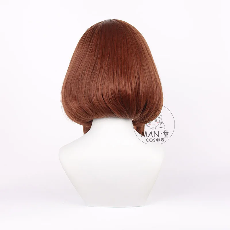 Anime OCHACO URARAKA Cosplay Wig Hero Costume 50cm Long Synthetic Hair Women Party Wigs Heat Resistant Role Play+Wig Cap