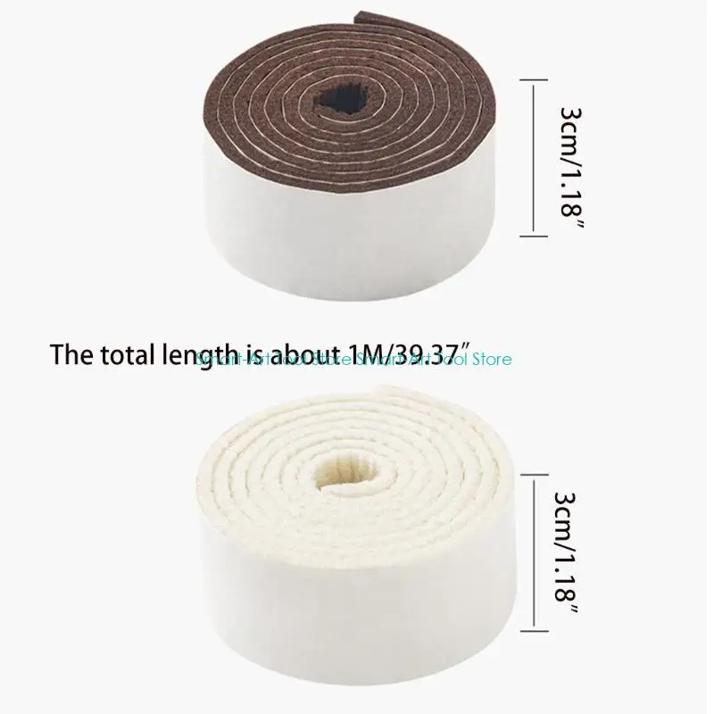E1PB Anti-slip Felt for Protection Pad for Mute Moving & Prevent Scrat