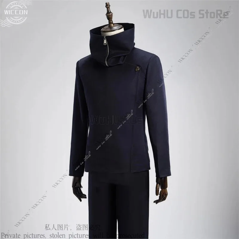 JJK Anime Inumaki Toge Cosplay Costume Wig Tattoo Sticker Kotodama Man Halloween Christmas Japanese Role Play Outfits Comic Cona