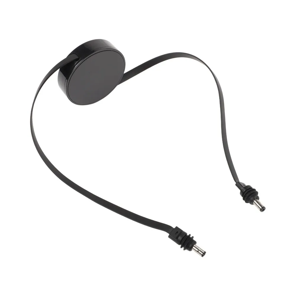 Retractable 1.6m DC Cord for Starlink DC5521 Connector Compact ABS Body for RV Van and Outdoor Applications Retractable