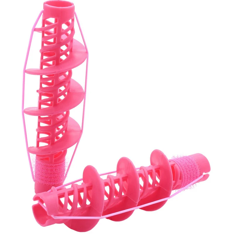 

8Pcs Hair Styling Tools Hair Care Natural Big Wave Curls Rollers Curlers Curling Styling Tool