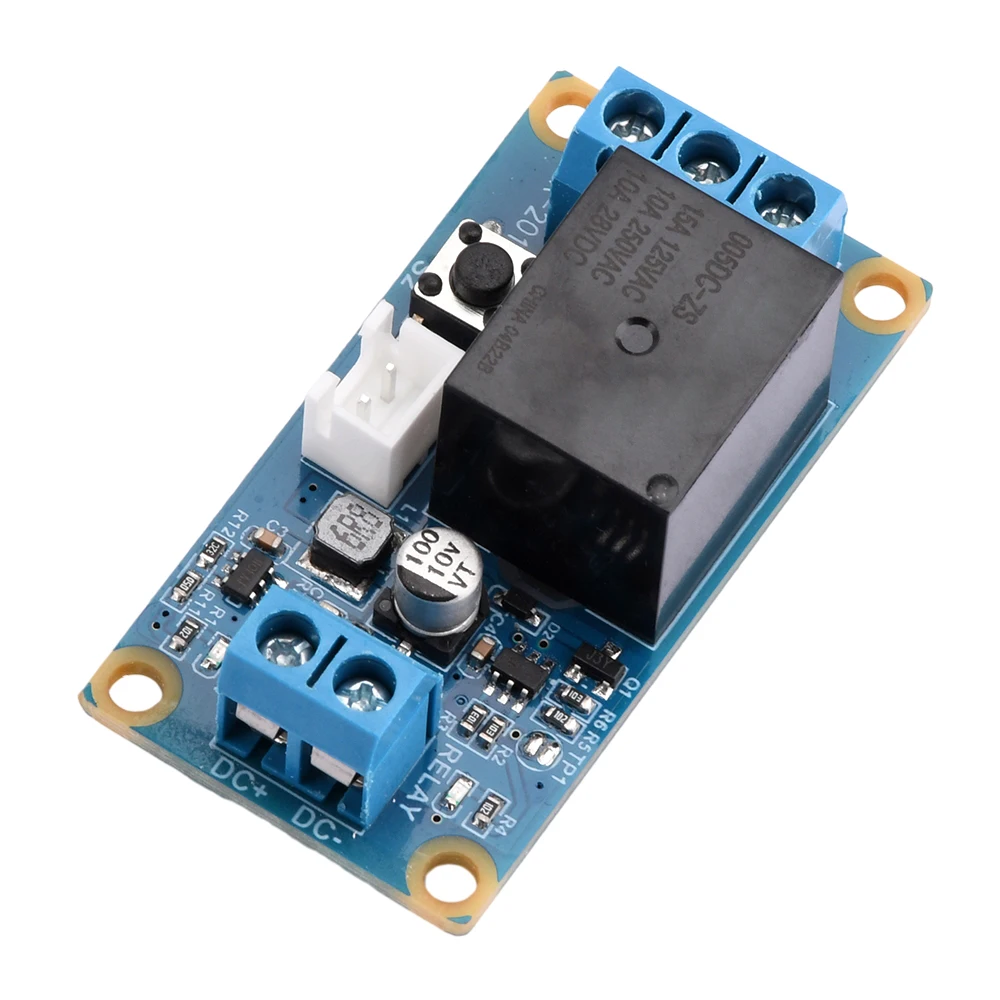 DC5-28V Latching Relay Module with Touch Bistable Switch MCU Control One Channel Relay Power Supply