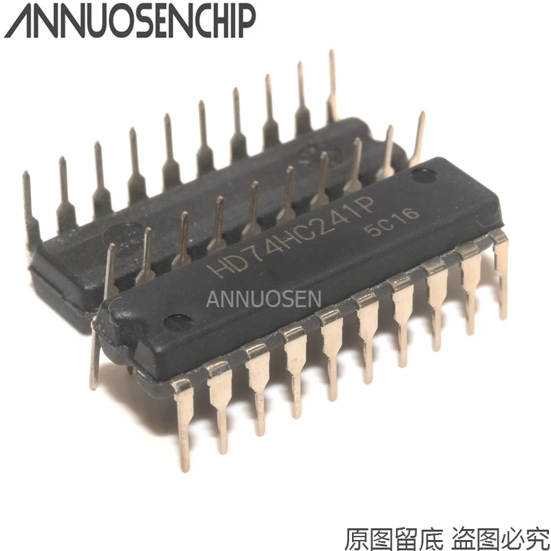 10PCS New and Original 74HC241 DIP-20 HD74HC241P