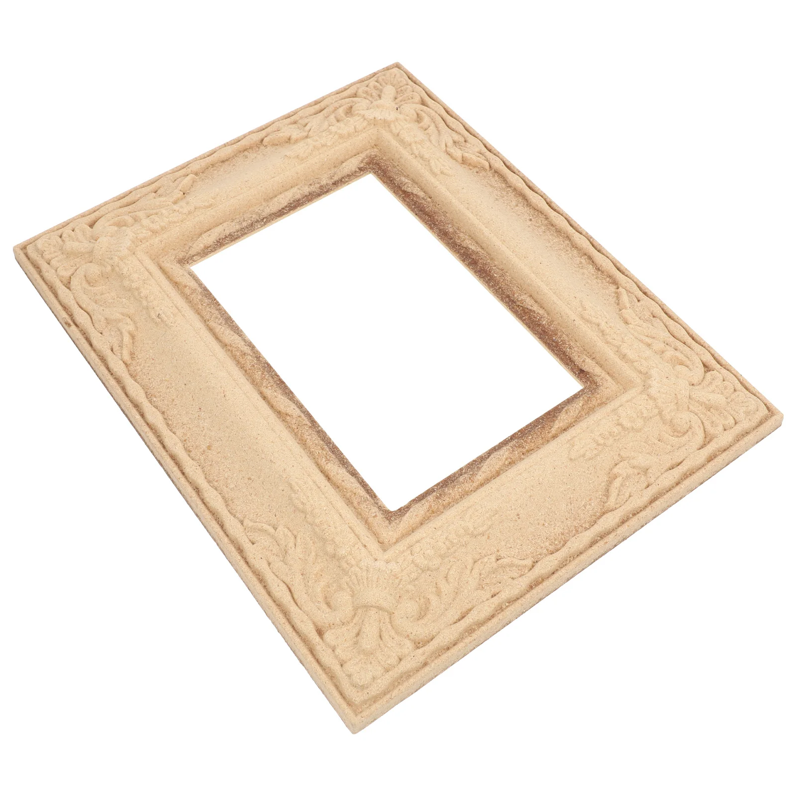 

Retro Photo Frame Vintage European Style Wooden Decor Home Wall Bedroom Living Room Picture Frame Display Stand Desktop