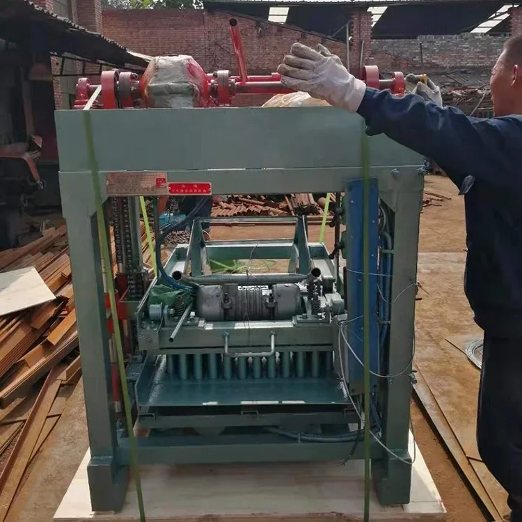 Custom color red brick making machine mud fly ash brick making machine automatic