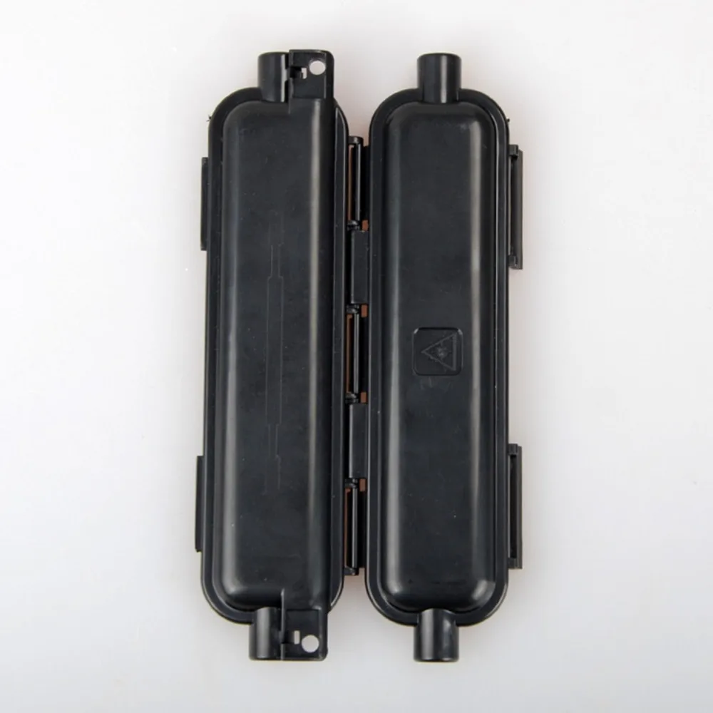 1 Core Adapter Box Optical Fiber Protection Box with Seal Plastic Extension Cord Safety Cover Durable Waterproof