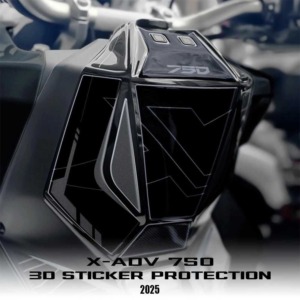 

XADV 750 Stickers Center Area Protective Stickers 3D Resin Decal Kit Motorcycle Accessories For X-ADV 750 2025 2026