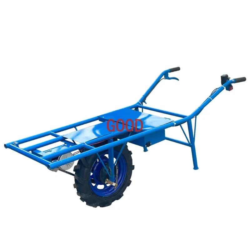 عربة اليد الكهربائية الجديدة سلسلة عربة اليد الزراعية محرك تسلق الجبال نقل البستان عالي القوة