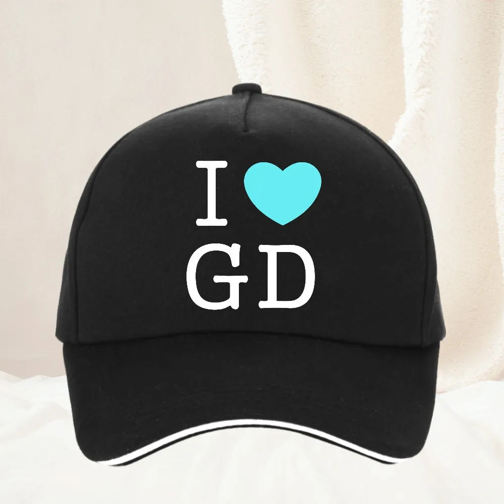 

I LOVE GD Flat Printed Baseball Hat for Men and Women Fishing and Outdoor Exploration Father's and Mother's Day Gift