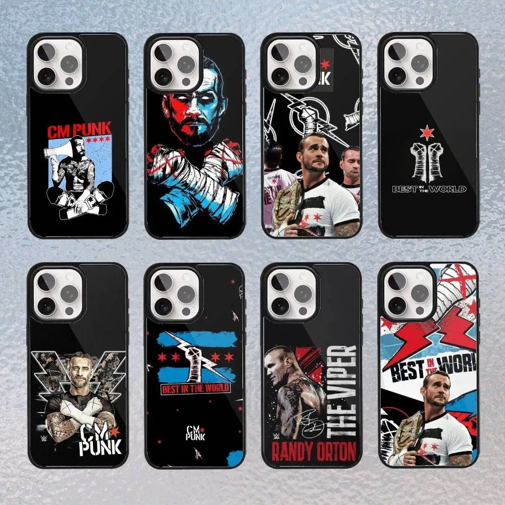 

BEST IN THE WORLD CM P-Punk Phone Case For iPhone17,16,15,14,13,12,11 Plus,Pro Max Magnetic Magsafe Wireless Charging