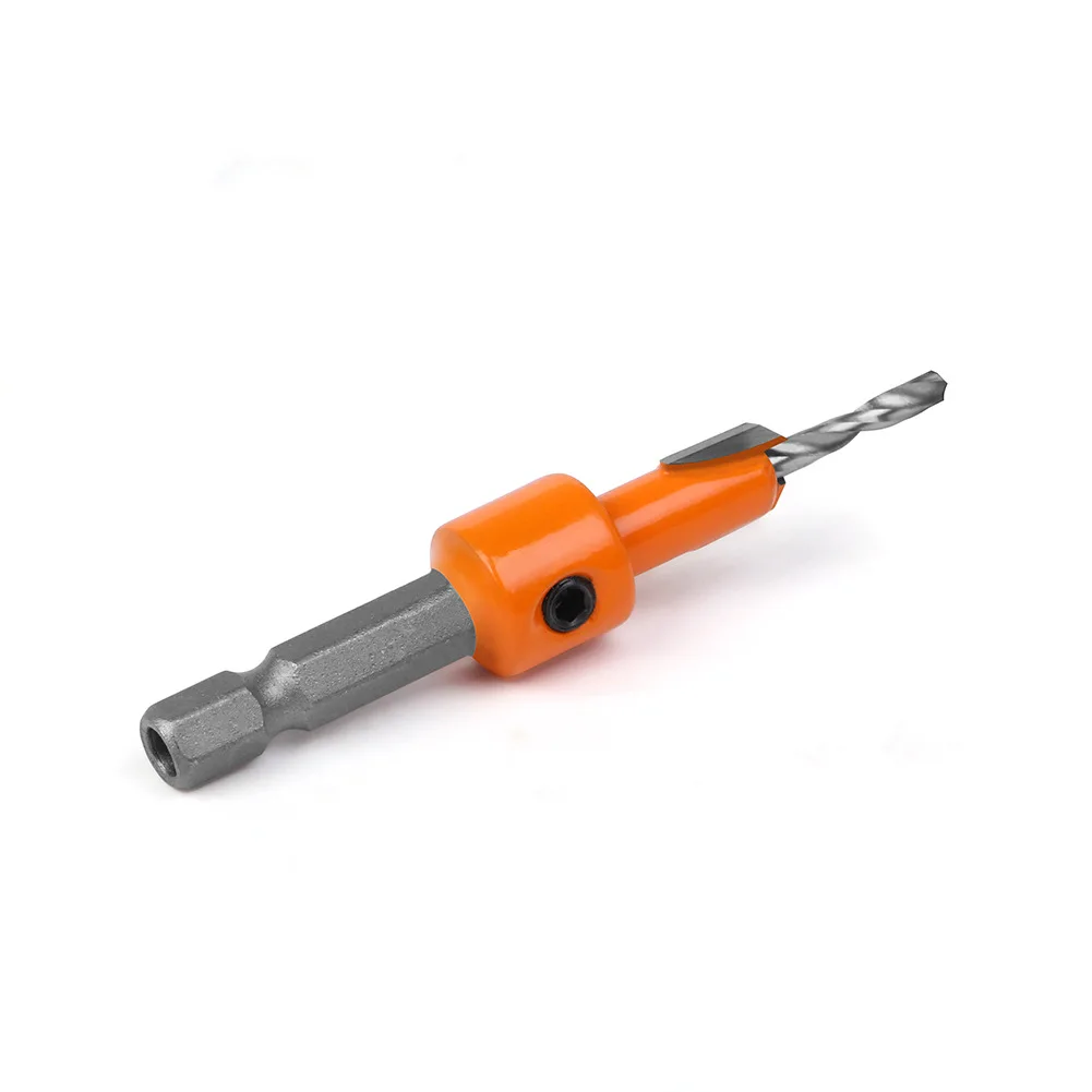 HSS Verzinkboor Router Bit Set Hex Shank Schroef Extractor Remon Sloop voor Hout Frees Houtbewerking Gereedschap