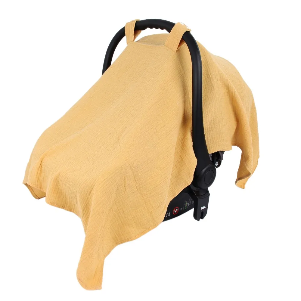 

Light Cotton Stroller Cover Sunshade Carriage Full Cover Baby Safety Seat Cover Gauze Pram Cover Baby Basket Cover Newborn