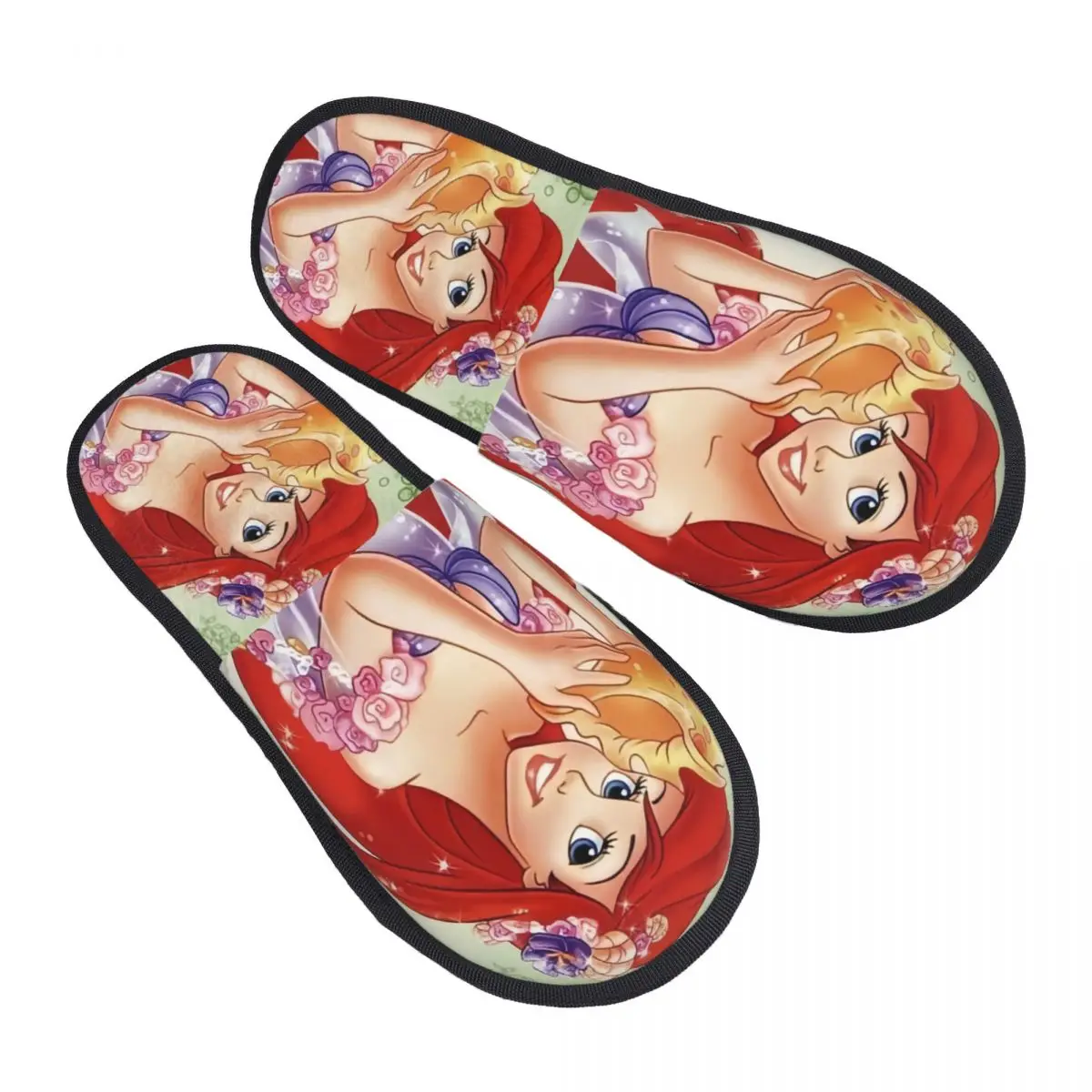 

Домашние тапочки с принтом аниме «Елена из Авалора», уютные теплые вдохновляющие пушистые тапочки из пены с эффектом памяти для дома и улицы