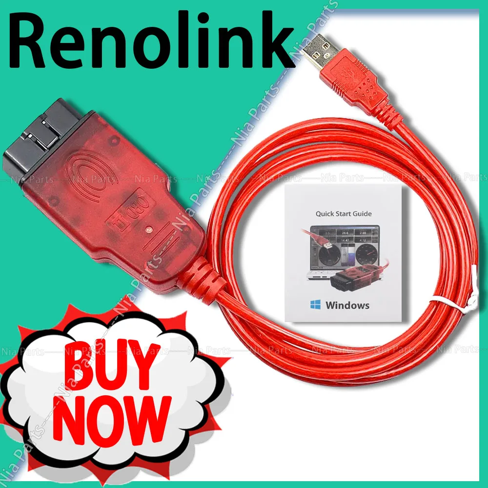 

OBD2 Renolink 1.99 ECU Programmer Tool Key Coding Air-bag Reset inspection tools renolink V199 Repair equipment tuning car tools